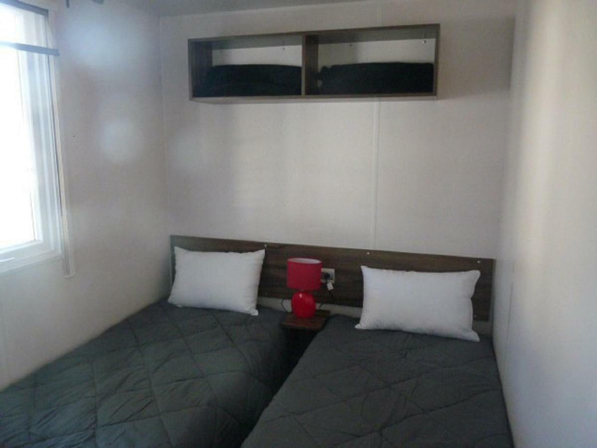 Mobile Home Ht De Gamme Climatise Dans Le Camping **** De La Reserve Gastes Eksteriør bilde