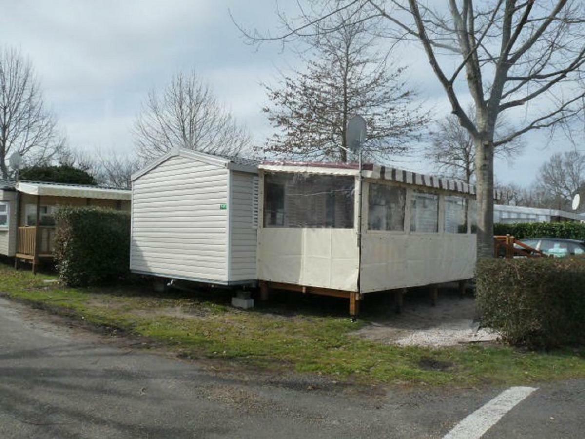 Mobile Home Ht De Gamme Climatise Dans Le Camping **** De La Reserve Gastes Eksteriør bilde