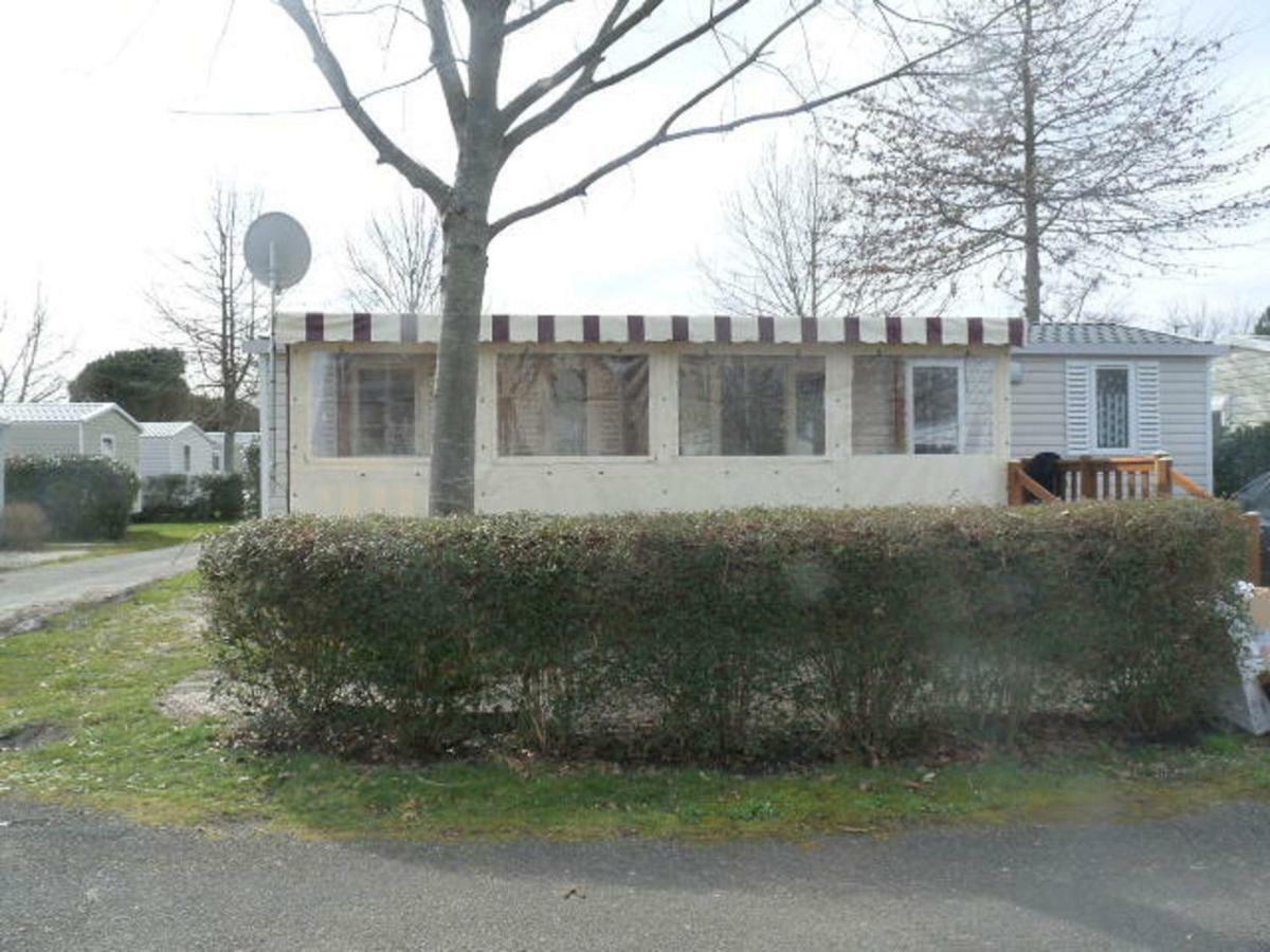 Mobile Home Ht De Gamme Climatise Dans Le Camping **** De La Reserve Gastes Eksteriør bilde