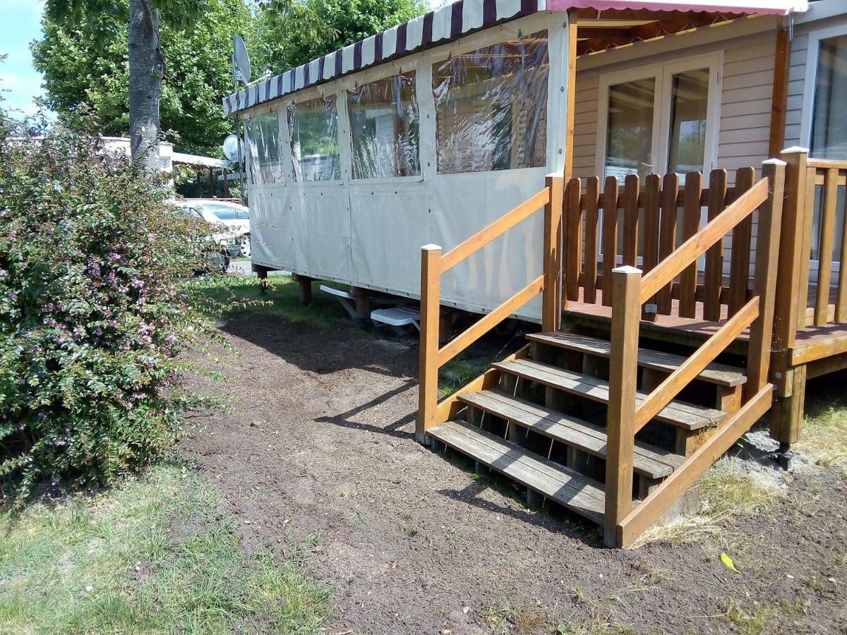 Mobile Home Ht De Gamme Climatise Dans Le Camping **** De La Reserve Gastes Eksteriør bilde